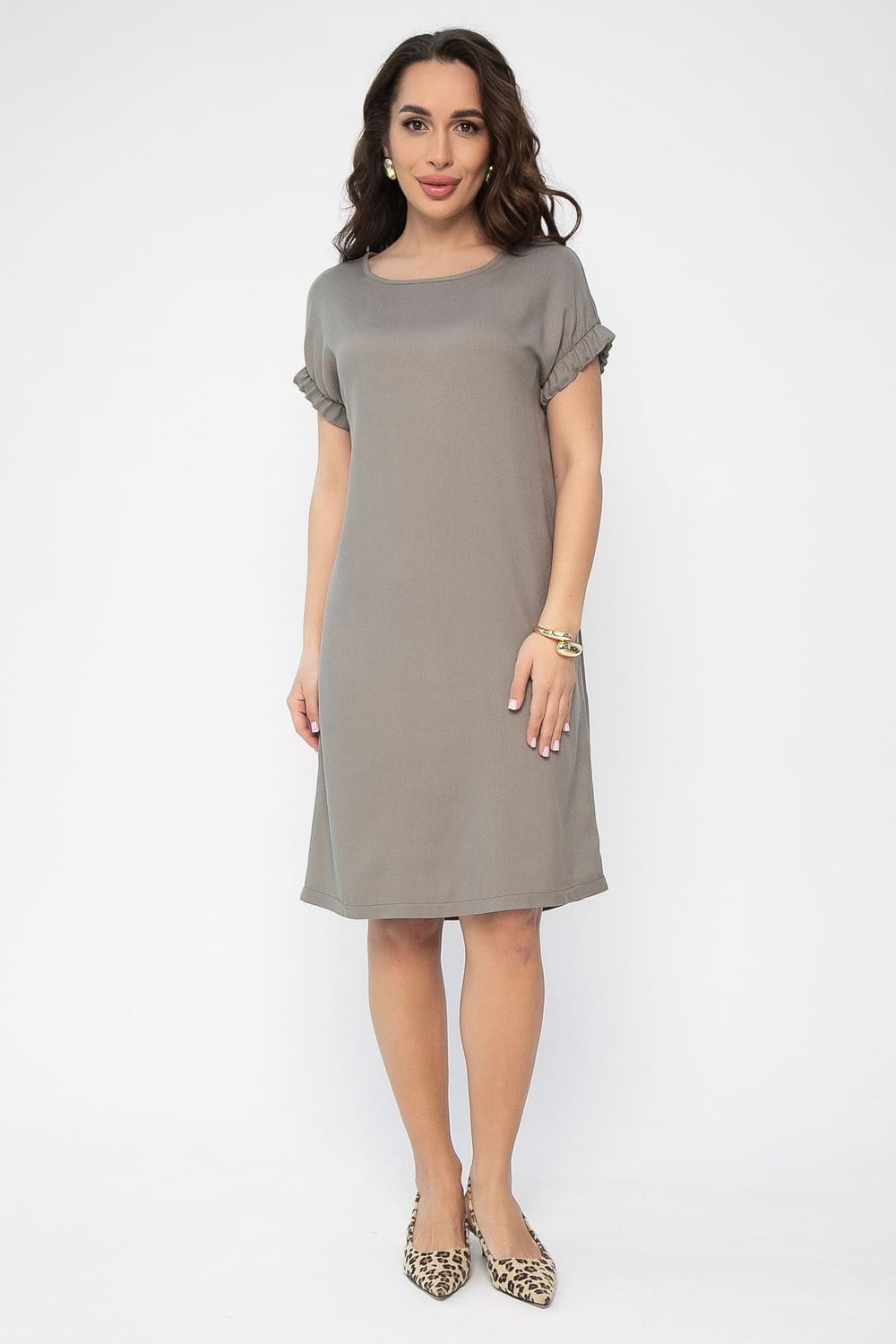 Платье Аида (серый хаки) П13613-25М LT Collection