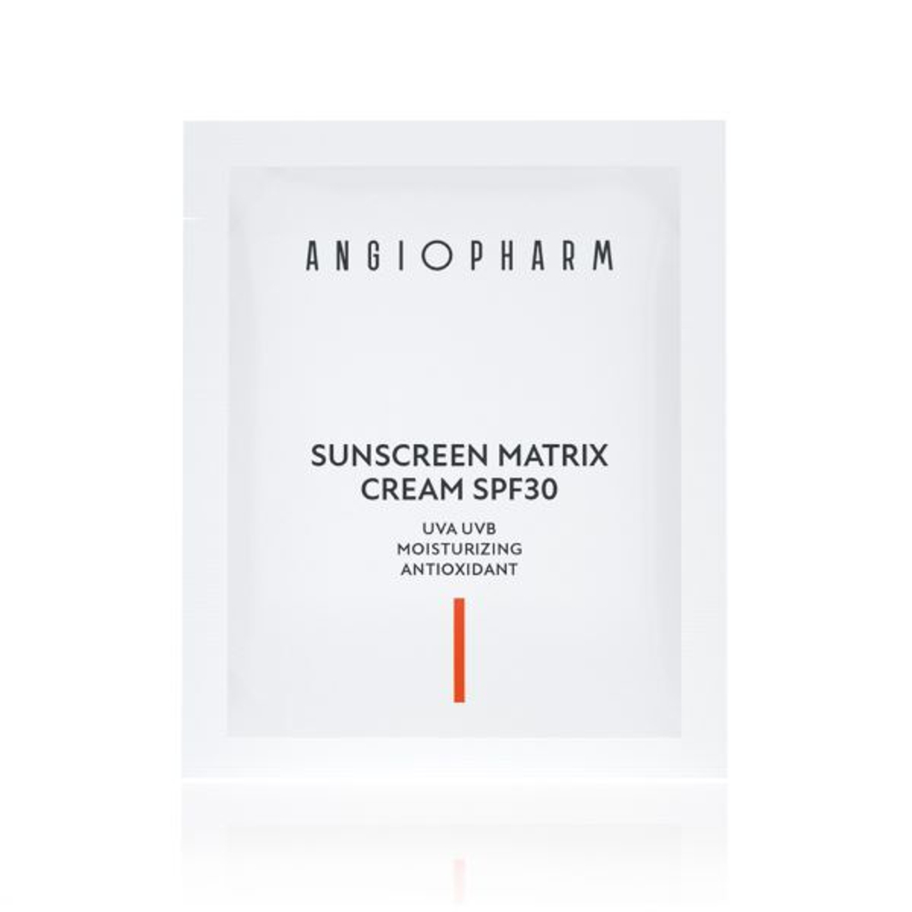 ANGIOPHARM СОЛНЦЕЗАЩИТНЫЙ КРЕМ СПФ 30 III, 3 мл | SUNSCREEN MATRIX CREAM SPF30