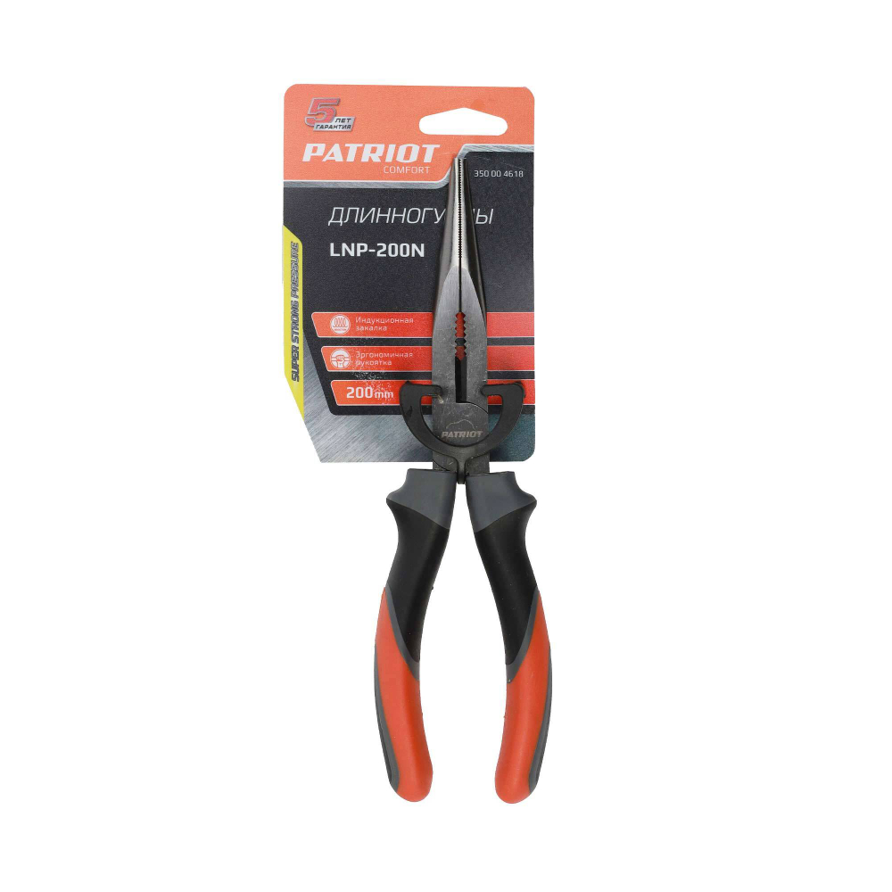 Длинногубцы PATRIOT LNP 200 N