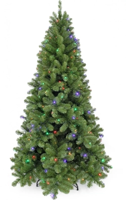Елка Санкт-Петербург 230 см., мягкая хвоя, 288 разноцветных LED ламп, Triumph Tree (73187)