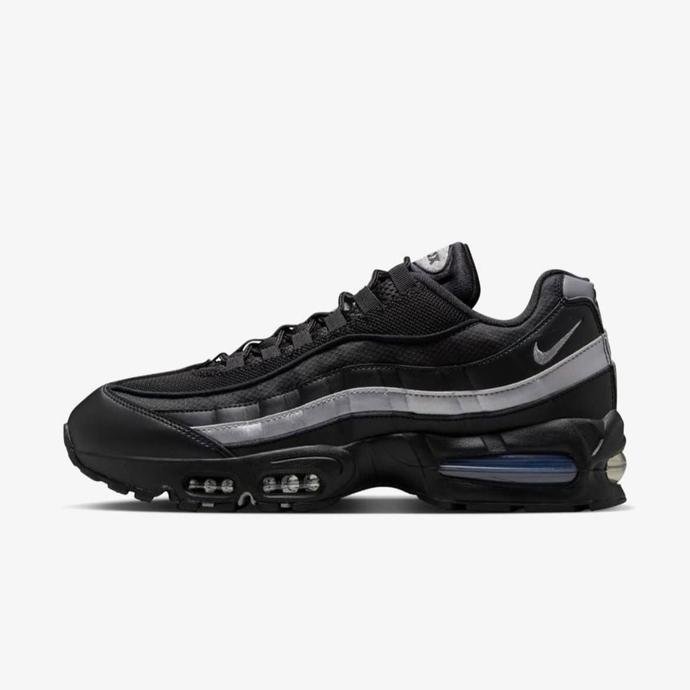 Nike Air Max 95 OG Big Bubble Black Metallic Silver