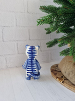 Тигрёнок фигурка гжель