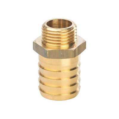 Штуцер с наружной резьбой STOUT SFT 0035 - 1/2" x 25 мм (латунь без покрытия)