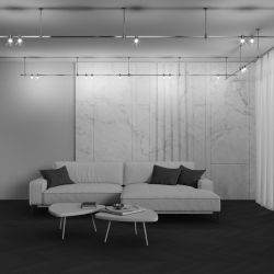 Трековый магнитный светодиодный светильник Maytoni Flarity   TR147-1-3W3K-BS