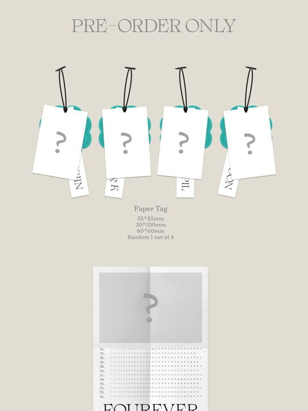 Альбом DAY6 - FOUREVER 8th Mini Album RANDOM Version