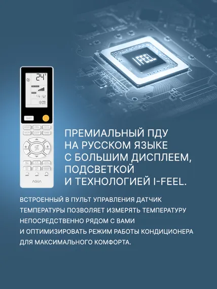 Сплит-система Aqua AQI-25BIQ1/R3(IN)/AQI-25BIQ1/R3(OUT) Biwa Inverter