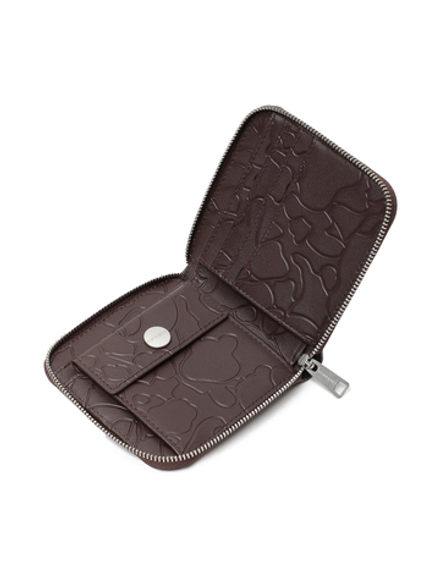 Бумажник Кожаный На Молнии Camo Duck Wallet