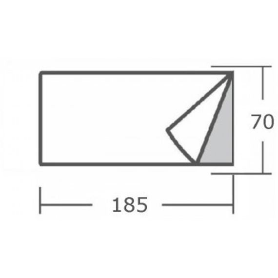 Спальный мешок Helios БАТЫР СО-2 (185*70) синий (синтепон)