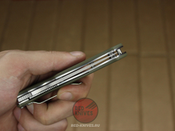 Нож Spyderco Tenacious LTW - зел. рук., белый клинок RK-413