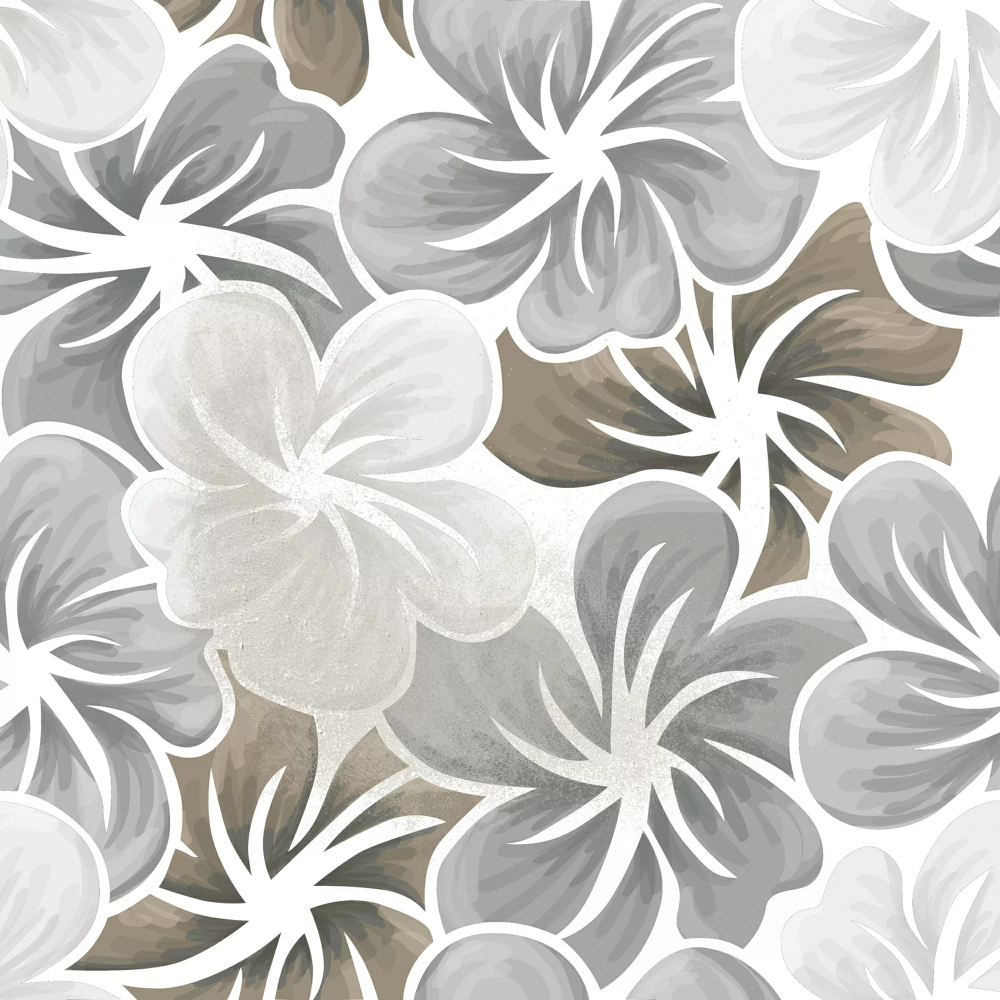 ДЕКОР FLORE GRIS 20X20 ОТ VIVES