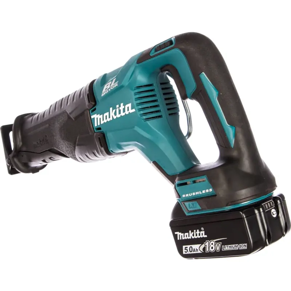 Makita DJR187RTE аккумуляторная сабельная пила (2 x 5 Ач, ЗУ)