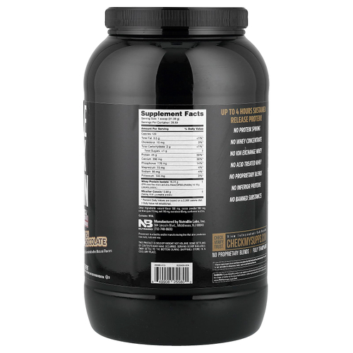 NutraBio, Muscle Matrix Protein, голландский шоколад, 907 г (2 фунта)