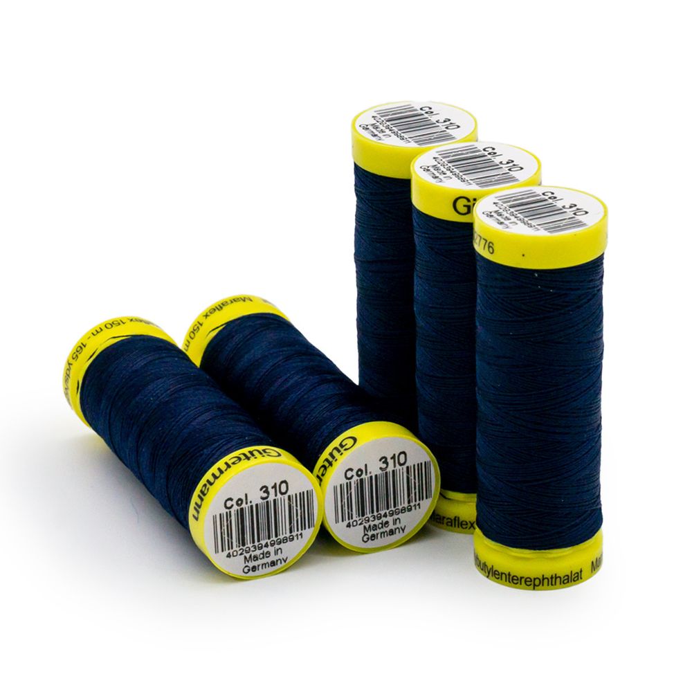 Нитки для трикотажа Gutermann Maraflex 120 (150 метров), 5 кат. | 310 т.чернильный