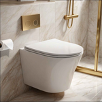 Унитаз подвесной Ceruttispa АДИДЖЕ (ADIGE) Aria CT7837 безободковый (490х360х355)