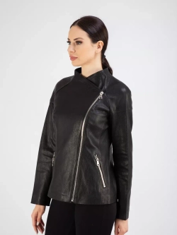 Кожаная куртка демисезонная косуха