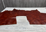 Фото кожи целиком Ленни цв. Коричневый / Lenny Red Cedar, тощ. 1,8-2,0 мм