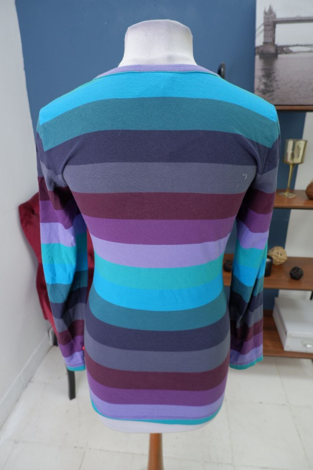 Джемпер Jackpot в полоску 42 размер