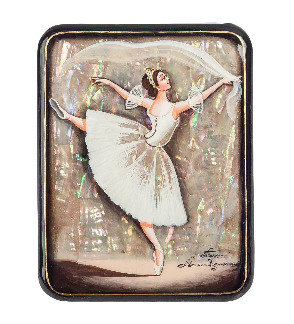 ШК-55/ 20-A Шкатулка «Балет» исп.Земина