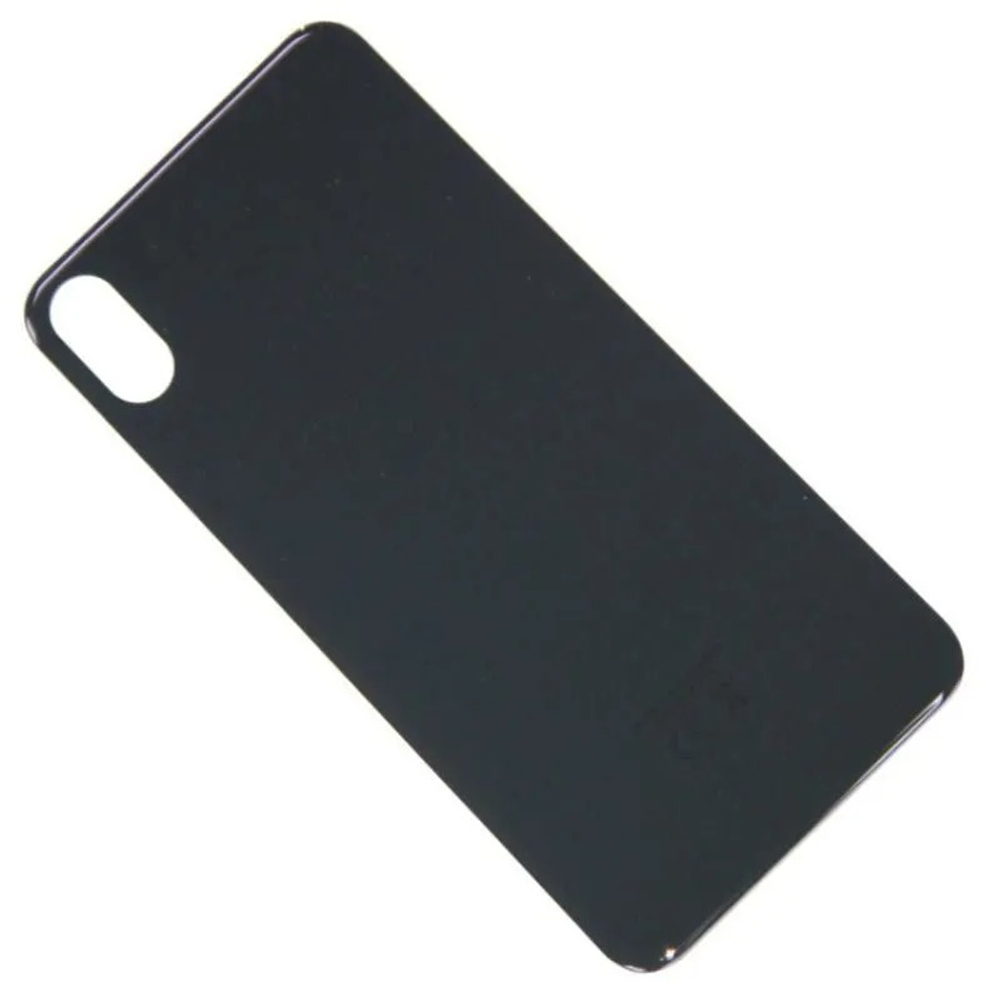 Задняя крышка для Apple iPhone Xs Max Серый (широкий вырез под камеру) - Премиум