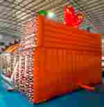 Коммерческий надувной батут «Драконье логово», с крышей, 12*8*7 м