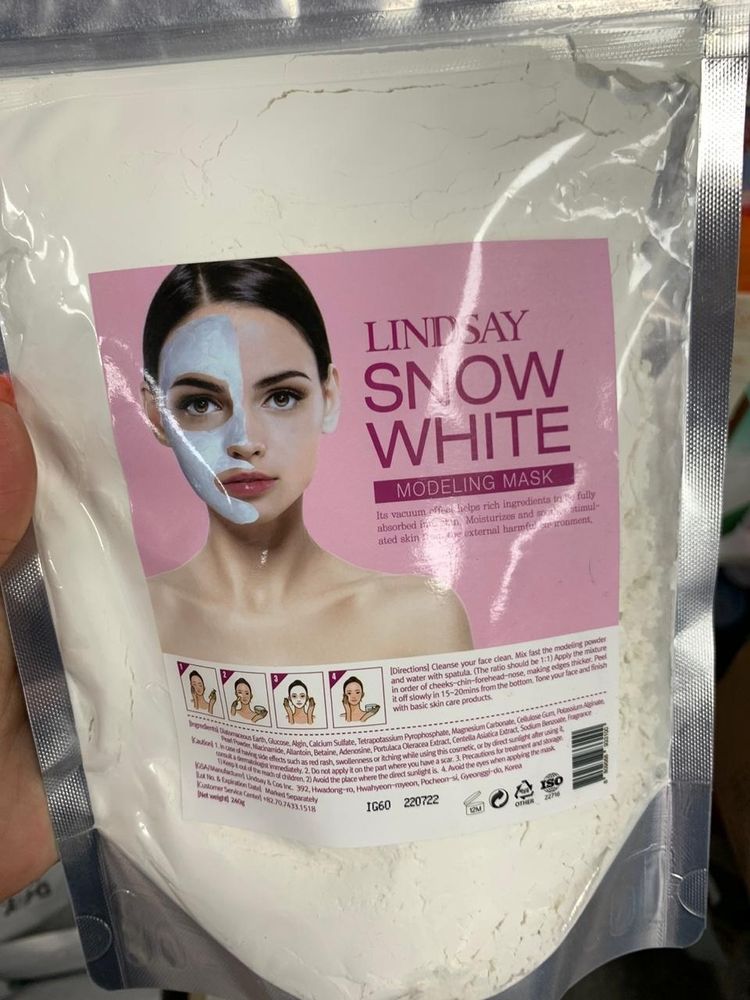 LINDSAY PREMIUM SNOW WHITE MODELING MASK PACK 240g