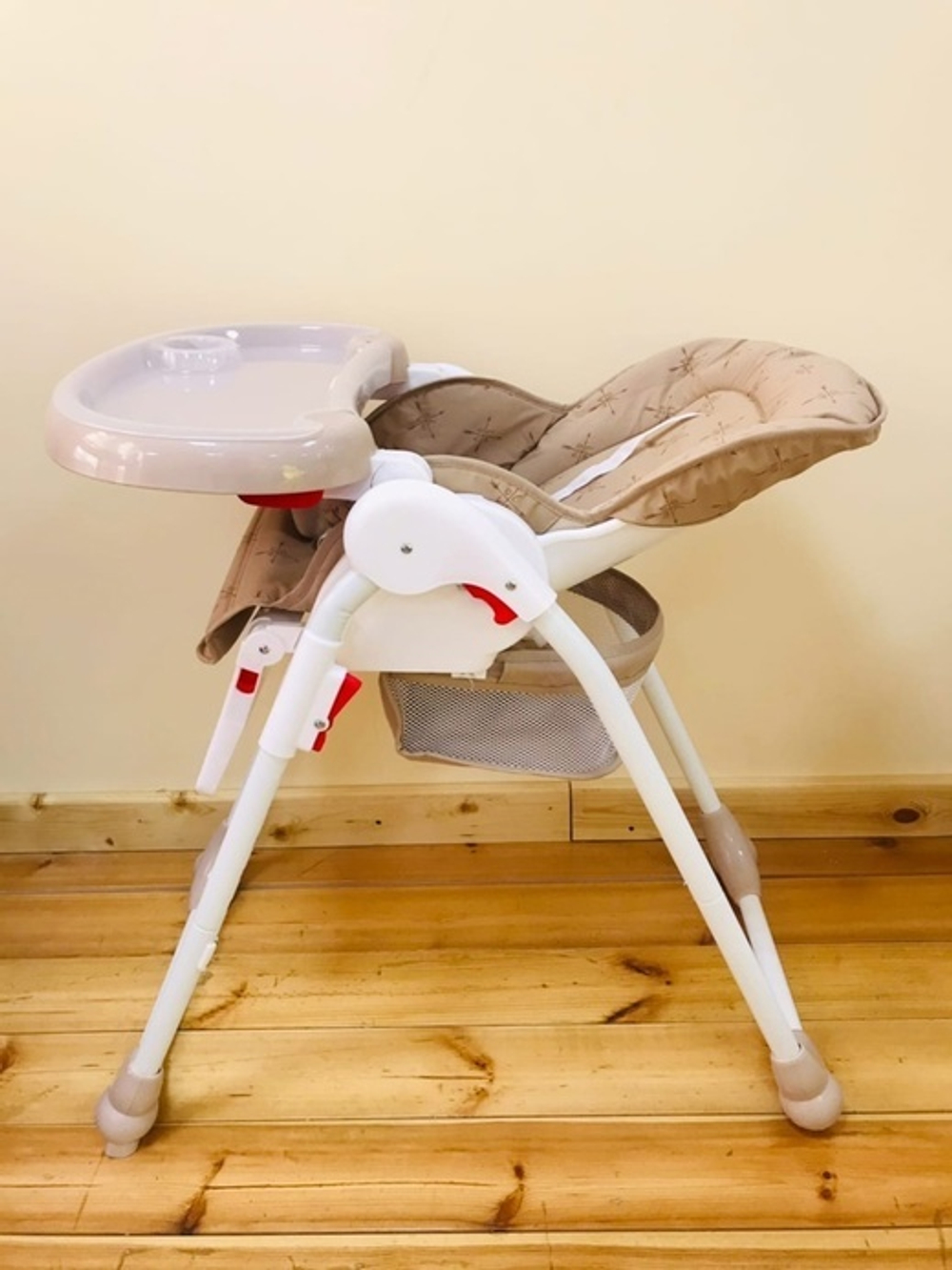 Стул для кормления "Мишутка" С-С-1, бежевый