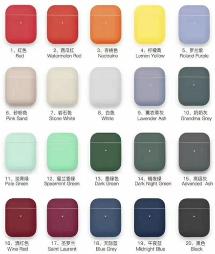 Тонкий силикон для AirPods 1/2