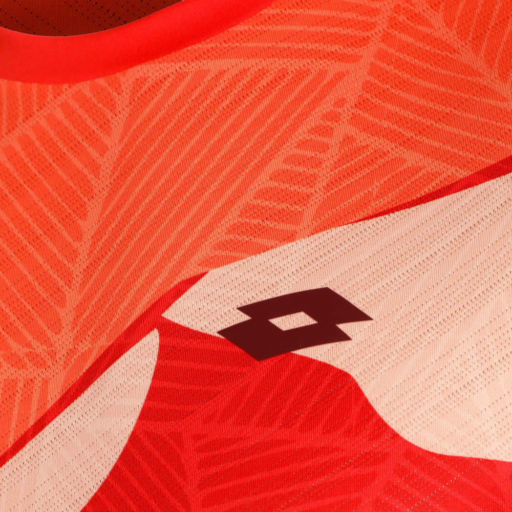 Мужское теннисное поло Lotto Tech 1 D3 T-Shirt Men - Red