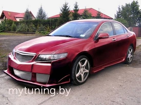 Передний бампер DJ-1 Honda Accord VII