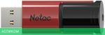 USB Flash-накопитель Netac AH355 32GB Red/Black (NT03U182N-032G-30RE)