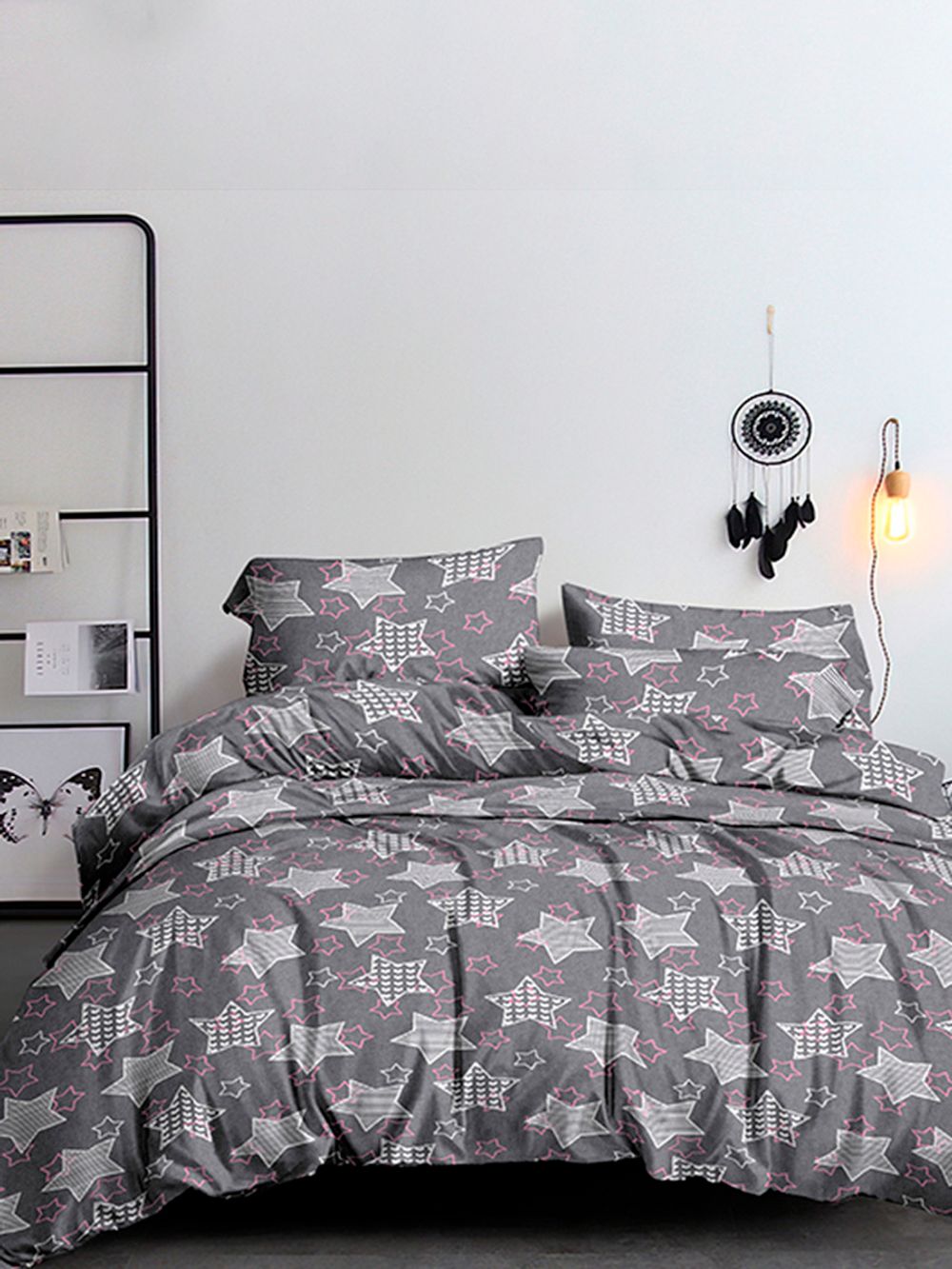 Наволочка комплект 2шт полисатин Simple House "Iston" 70x70 см