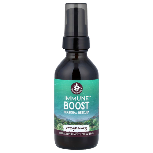 WishGarden Herbs, Immune ™ Boost, для беременных, 59 мл (2 жидк. Унции)