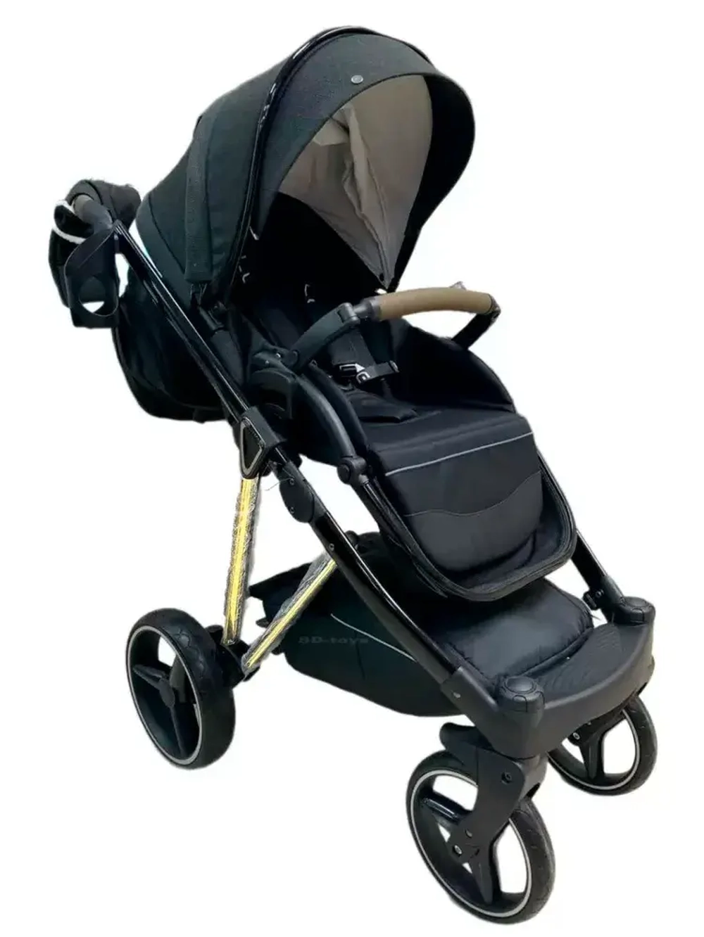 Коляска для новорожденных 2в1 Luxmom F1 (реверсивный блок)