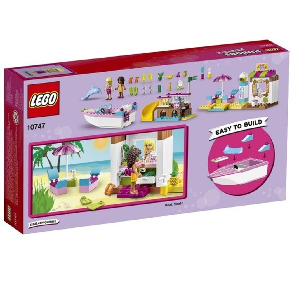 LEGO Juniors: День на пляже с Андреа и Стефани 10747 — Andrea and Stephanie's Beach Holiday — Лего Джуниорс Подростки