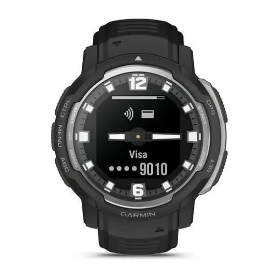 Умные часы Garmin INSTINCT CROSSOVER - Standard Edition, черный