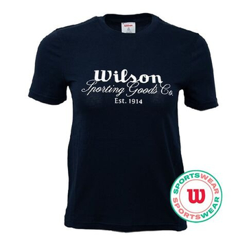 Женская теннисная футболка Wilson Easy T-Shirt - небесный