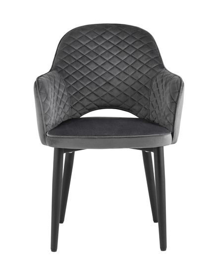 Стул Венера диамант NEW, велюр серый NP (набор 2 шт)