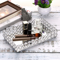 Подставка для предметов 30см Kassatex Crystal Round Silver