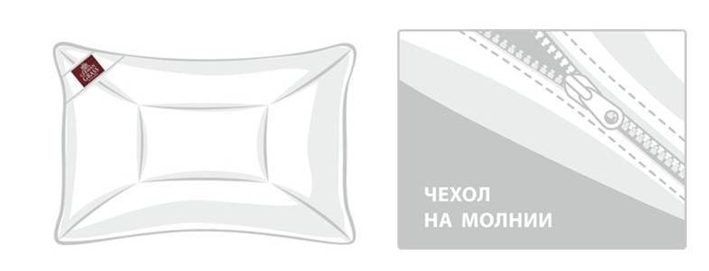 Подушка 68х68 German Grass Woolline Merino Wool Grass