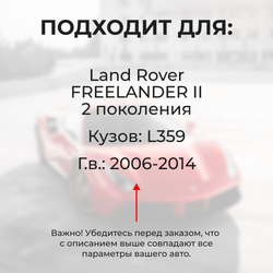 Ремкомплект ограничителей дверей Land Rover FREELANDER (II) L359 (2 двери, тип 13) 2006-2014