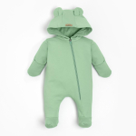 Комбинезон детский, цвет зеленый, р. 68-74 9308448 (MINAKU)