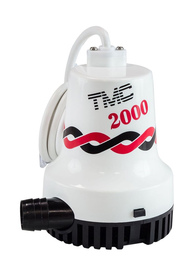 Помпа осушительная, 12 В, 2000GPH (7570 л/ч)