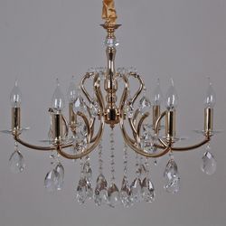 Подвесная люстра ILLUMICO  IL2326-6POR-39 GD