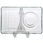 Набор чайных блюдец 2шт 18,4*12см «ELYSIA» 54901