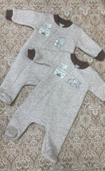 Комбинезон Артикул: 19-1 (беж (меланж)) (ИП Лахитова И.И.) (Размер: 80)