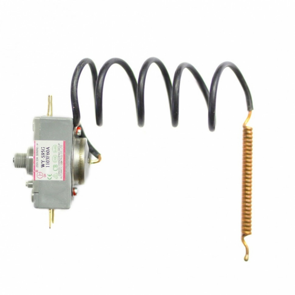 Термостат защитный SPC 20А, 105°С, 620мм, капиллярный, 250V TR006