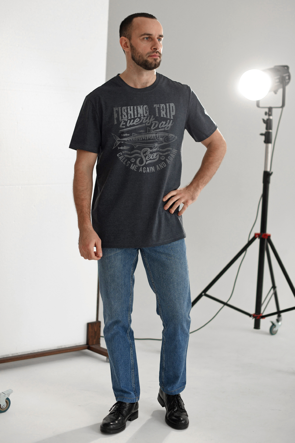 Футболка мужская "Улов" (Оптима)