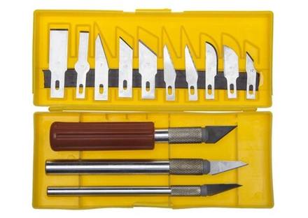 Набор резцов по дереву STAYER "MASTER" 16-предм (1/10шт)