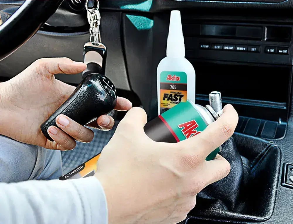 Суперклей двухкомпонентный Akfix 705 25 мл +100 гр