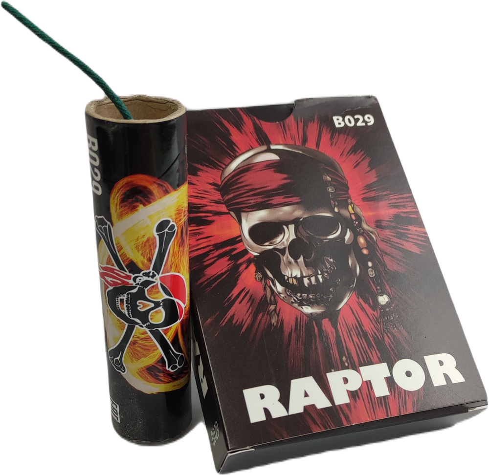 В029 Петарды "RAPTOR" (Волк) (1 упаковка / 3 штуки)